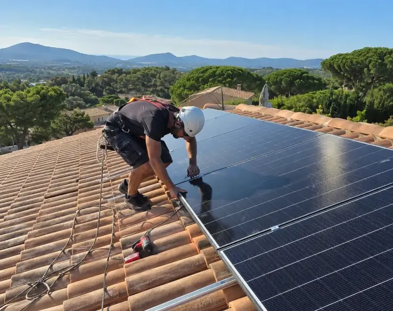 Installateur panneaux solaires Sénas — pose photovoltaïque sur toiture