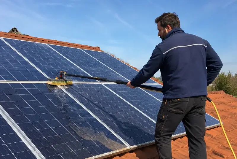 Nettoyage et entretien de panneaux solaires à Sénas