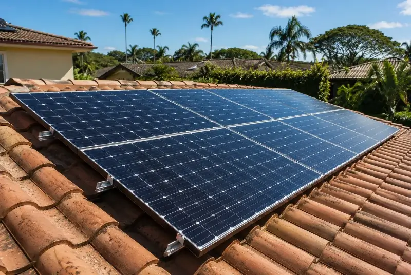 Installation de panneaux solaires à Sénas